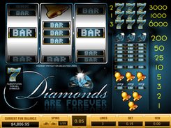 Diamonds Are Forever 3 Lines slots