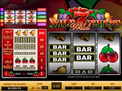 Wild Sevens 5 Lines slots