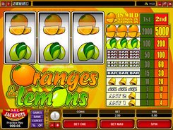 Oranges and Lemons slots